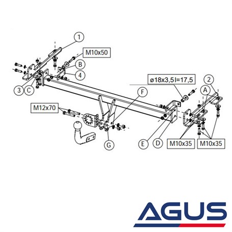 Honda Jazz Çeki Demiri 2002-2008 T(Gd/ Ge) - Görsel 4